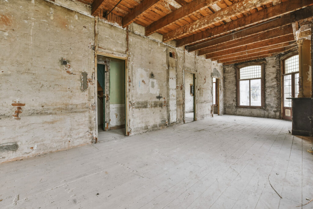 étude structure avant des travaux de rénovation