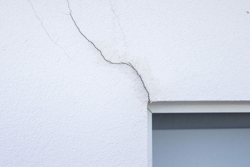 Fissures sur ma façade