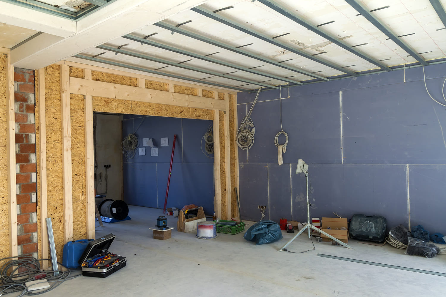 Étude de structure pour transformer un garage en habitation